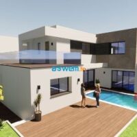VENTE VILLA AVEC PISCINE À MEZRAYA DJERBA - RÉF V620