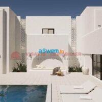 VILLA - TITRE BLEU - ZONE URBAINE - À DJERBA